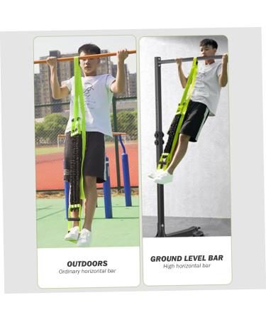 Pull Up Assist Bands - Heavy Duty Anti-Slip Resistance Bands for Chin Up & Muscle Training (Green - Buy Online on GoSupps.com