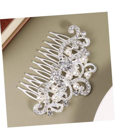 DOITOOL French Side Comb Small Womens Hair Accessories Bridesmaid Hair Comb Veils for Brides Wide Teeth Side Pins Goody Hair Clips for Women Bridal Hair Clip Metal Women's - Buy Online on GoSupps.com