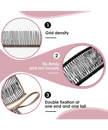 Banana Hair Clips 2 Pack 30-Teeth Large Claw Clips for Thick Hair Crocodile Hair Ties for Lazy People Elastic Hair Bobbles Barrettes for Women Girls Hairdressing Hair Styling Accessories - Buy Online on GoSupps.com