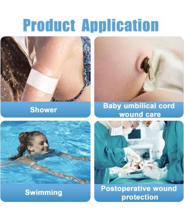 Incision Island Dressing Section Adhesive Island Wound Dressings Pads Waterproof Bandage Gauze Absorbent Patche-6PCS - Buy Online on GoSupps.com