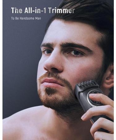 SUPRENT Beard Trimmer for Men | Adjustable Cordless Mustache Trimmer with 19 Length Settings | International Shipping Available - Buy Online on GoSupps.com