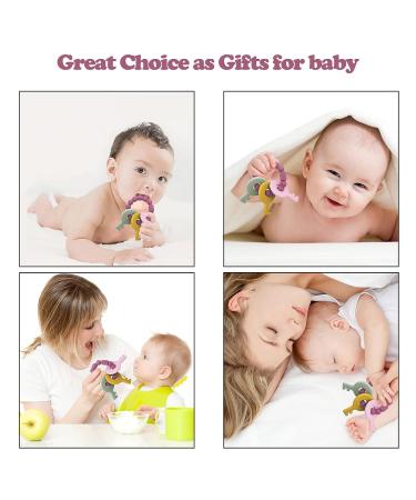 ERSIHUA Silicone Teething Toys for Babies - Keys Design Baby Wrist Teething Toys - Cute Car Seat Toy, Baby Shower Gift - Food-Grade Silicone, BPA Free (Red) - Buy Online on GoSupps.com