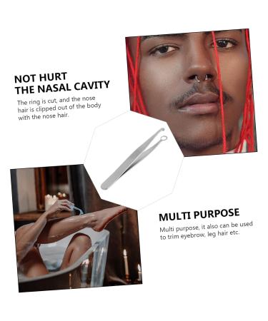 FRCOLOR 3pcs Nose Hair Trimmer Tool Set | Nasal Hair Removal & Beard Trimmer | Precision Nose Hair Clip & Cutter for Men & Women - Buy Online on GoSupps.com