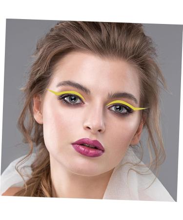 Healeved 24 Sets Adhesive Eyeliner Sticker Paper Chic Eye Line Sticker Colorful 1 count (Pack of 1) Colorfulx6pcs - Buy Online on GoSupps.com