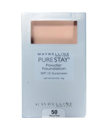 Maybelline New York Purestay Powder & Foundation SPF 15  Natural Beige - .34 oz