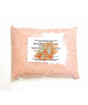 Crystal salt salt in resealable bag - 1500 g