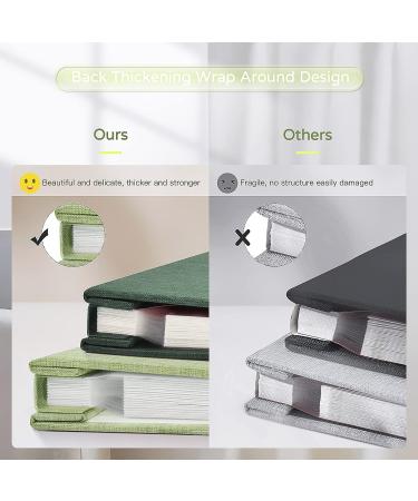 Popotop Large Self-Adhesive Photo Album - 40 Pages, DIY Scrapbook for Mom, Family, Baby & Wedding - Includes Metal Pen & Plastic Board - 11.5 x 10.6 - Grass Green - Buy Online on GoSupps.com