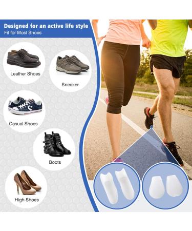 Haofy Bunionette Corrector - 6 Pack Silicone Gel Little Toe Support for Men & Women | One Size Fits All - Buy Online on GoSupps.com