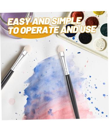 Ciieeo 48pcs Eyeshadow Brush Hand Tools Portable Paint Eye Shadow Brush Plastic Handle Mix - Buy Online on GoSupps.com