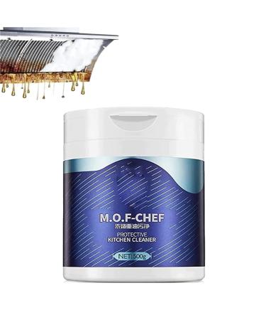 M.O.F-Chef Kitchen Cleaner Protector, Powerful Heavy Duty Kitchen Degreaser, Kitchen Heavy Degreaser, Multi-Purpose Cleaning Powder, 1 Piece