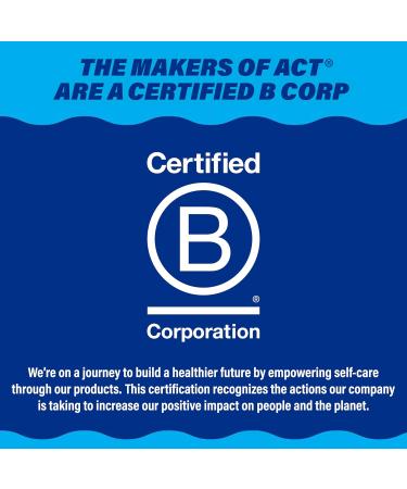 ACT Restoring Fluoride Mouthwash 18 fl. oz. Strengthens Tooth Enamel Cool Mint - Buy Online on GoSupps.com