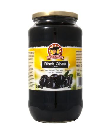 Blackened Olives Pitted 920 g Jar