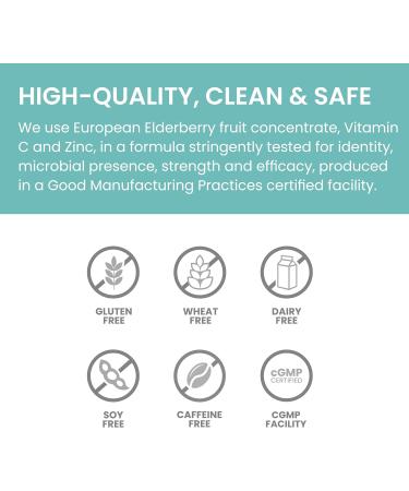 Himalaya Elderberry Mix Drink Mix Supplement Immune Support with Elderberry Zinc Vitamin C and Holy Basil Caffeine Free 10-0.15 oz (4.3 g) Packets Easy to Mix Gluten Free - Buy Online on GoSupps.com