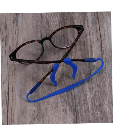Healeved Silicone Glasses Ear Handles 5 Sets for Sports & Training | Anti-Slip Glass Holder for Men & Women | Durable Blue Silicone Accessories - Buy Online on GoSupps.com