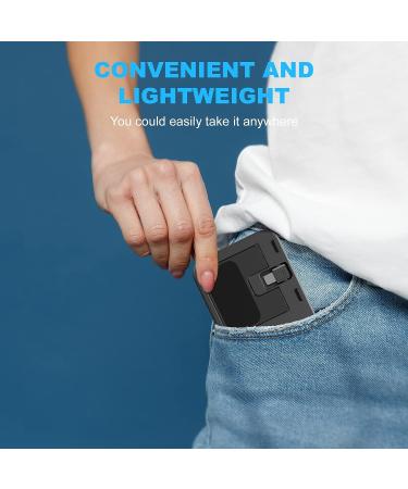 GLANA 3-in-1 Portable Charging Station for Apple Devices - Foldable Charger Stand for iWatch and iPhone AirPods Pro - Black - Buy Online on GoSupps.com