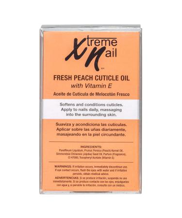 Americanails Xtreme Nail Fresh Peach Cuticle Oil - 2.5oz - Buy Online on GoSupps.com
