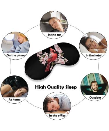 Cardinal Bird Sleep Mask - Ultralight Comfortable Eye Mask for Block Out Light | Perfect for Travel & Night Sleeping - Buy Online on GoSupps.com