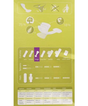 Natracare Panty Liner Tanga 30 Ct - Organic, Natural, and Comfortable - Buy Online on GoSupps.com