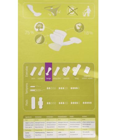 Natracare Organic Cotton Panty Liners Tanga â€“ 30 Eco-Friendly Liners - Buy Online on GoSupps.com