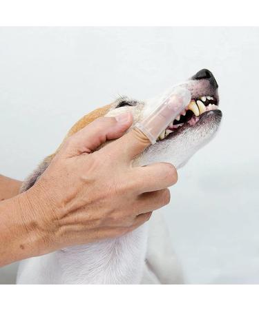 12Pcs Dog Finger Toothbrush Transparent Dog Toothbrush Set Cat Dog Silicone Finger Toothbrush Easy Pets Teeth Cleaning Toothbrush for Dogs Cats Dental Care - Buy Online on GoSupps.com