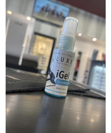 IGel Cleaner | Hydrophobic Spray Gel for Smudge-Free Screens Lenses & Glasses - Oil & Dirt Repellent - Buy Online on GoSupps.com