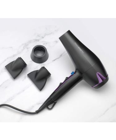 Diva Pro Styling Prima 3000 Pro Dryer - 2200W Ionic Hairdryer Purple Black with Highlights - Professional Salon Quality - Buy Online on GoSupps.com
