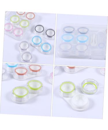 Healeeved Contact Lens Container Set Travel-Friendly Glass Pearls Storage Case for Lens Care & Soaking - Buy Online on GoSupps.com