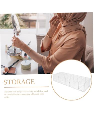 DECHOUS 4pcs Home Eyeshadow Cosmetics Powder Case up Money Polystyrene Makeup Desktop Acrylic for Pallet Transparentx4pcs 25x8.5x4.8cmx4pcs - Buy Online on GoSupps.com