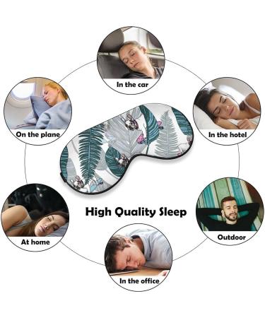 French Bulldog Skating Sleep Mask - Adjustable Eye Cover for Sleeping and Travel - Men and Women - Blocks Light for a Restful Nap - Buy Online on GoSupps.com