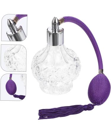 POPETPOP Star Perfume Bottle Delicate Perfume Spray Bottle Spray Perfume Crystal Perfume Dispenser Spray Fragrance Bottle Home Perfume Purple Diffuser Vintage Glass Travel 11X7X7CM Purple - Buy Online on GoSupps.com