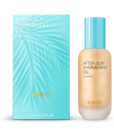 KIKO Milano After Sun Shimmering Oil Moisturising And Illuminating Body And Hair Oil - Buy Online on GoSupps.com