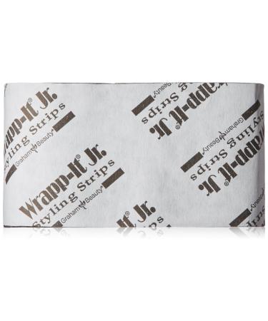 Graham Professional Beauty Wrapp-It Jr Styling Strips, Black