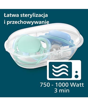 Philips Avent Ultra Air Pacifier 2-Pack - BPA-Free Silicone - For 0-6 Months - SCF085/15 - Brown/Green - Buy Online on GoSupps.com
