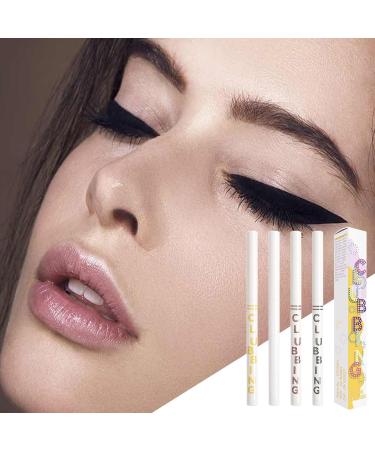 Holds Gel Eyeliner Set of 4 Waterproof and Smudge Resistant Makeup Smooth Eye Liner Gel Eye Line Pen for Women and Girls Travel Dating Party Work Sports - Buy Online on GoSupps.com