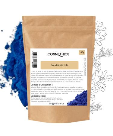 Cosm'Ethics® | Nila Powder 100g | Naturally brightens the complexion Sublimates the hair | Reduces signs of aging and moisturizes | Resealable bag