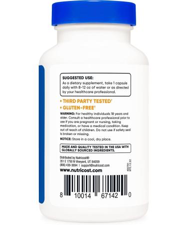 Nutricost Olive Leaf Extract (20% Oleuropein) 750mg - 90 Capsules | Non-GMO & Gluten Free - Buy Online on GoSupps.com