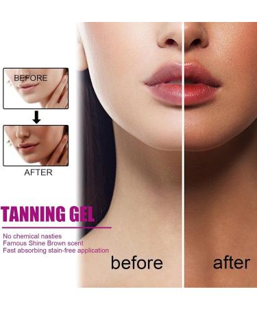 EXQST Luxury Intensive Tanning Gel Peach/Watermelon Tanning Gel Tanning Accelerator Cream Sunscreen for Tanning Get a Natural Tan - Buy Online on GoSupps.com