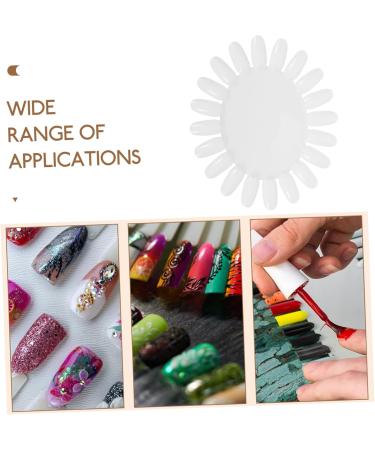  BIUDECO 1 Card Presentation Nail Color Wheel Display Nail Art Color Card Manicure Nail Wheel Color Card Gel For Nail Polish - Buy Online on GoSupps.com