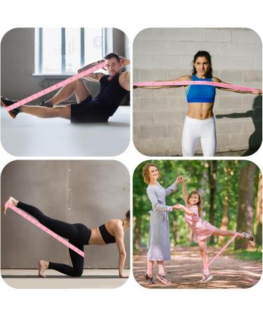 Buy 2-Piece Yoga Belt & Fitness Straps - Highly Elastic Stretch Band with 9 Loops for Pilates Dance Gymnastics | Effective Stretching Tool for All Levels - Buy Online on GoSupps.com