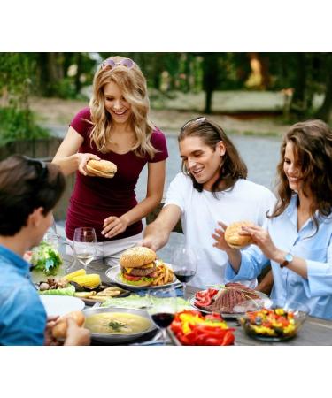 Wealers Stainless Steel Plate and Bowl Set - Portable Dinnerware for Camping and Outdoor Activities - Buy Online on GoSupps.com
