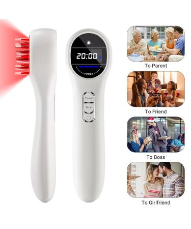 Cozion Hair Growth Comb - Red Light Therapy for Hair Loss | Anti-Hair Loss Solution for Men & Women - International Shipping Available - Buy Online on GoSupps.com