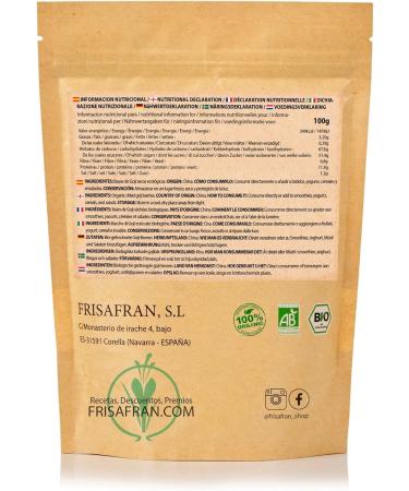 FRISAFRAN | Baies de Goji Bio 500g | Baies goji d shydrat es | Baies s ch es | Antioxydants | Collation sant | Sans sucres soufre | Fruits entiers | Baies Sup rieures | Himalaya | baies enti res - Buy Online on GoSupps.com