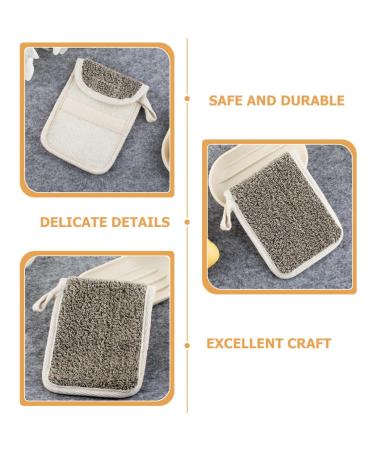 FRCOLOR Exfoliating Bubble Bag Soap Holder | Men s Body Scrubber Pouch | Flax Mesh Hanging Soap Saver for Smooth Skin - Buy Online on GoSupps.com