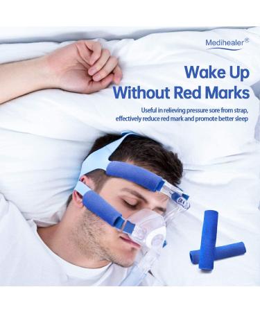 8 Pack CPAP Headgear Strap Covers - Universal & Reusable Soft-Fleece Pads by Medihealer - Buy Online on GoSupps.com