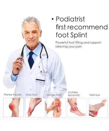 Plantar Fasciitis Relief Kit - Adjustable Night Splint & Socks for Heel Spur Achilles Tendonitis | Comfortable Brace For Men & Women - Free International Shipping - Buy Online on GoSupps.com
