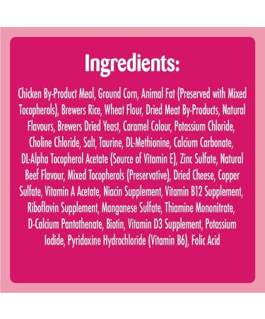 Temptations Adult Cat Treats Hearty Beef Flavour 350g Pouch 350 g (Pack of 1) Beef Cat Treats - Buy Online on GoSupps.com