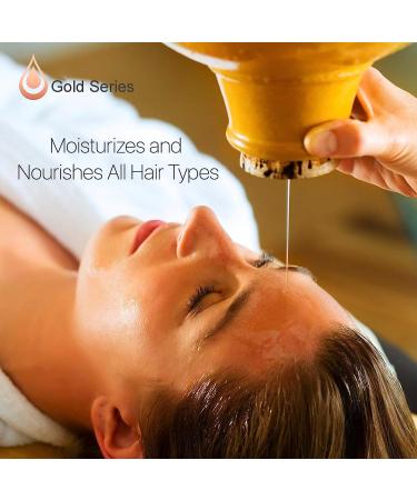 Gold Series Argan Oil - 100% Natural Hair Growth & Moisturizing Oil for Dry Damaged Hair (3.4 Fl. oz) | Shine & Gloss Enhancer - Buy Online on GoSupps.com