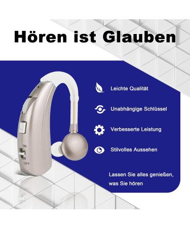 Buy Britzgo Long-Lasting Intelligent Noise Suppression Device | Silver - Enhance Communication with Family & Friends - Buy Online on GoSupps.com