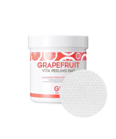 G9SKIN Grapefruit Vita Peeling Pad 100ea (200g/7.05oz) - Daily Exfoliating & Toning Cotton Pad