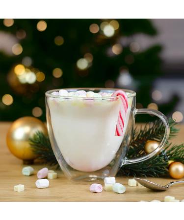 DIY White Drinking Chocolate | Premium Hot White Chocolate Kit in Milk Bottle | Perfect Christmas Gift Ideas - Buy Online on GoSupps.com